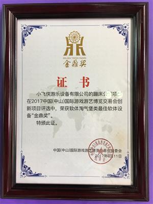 Golden Tripod Award Of Trampoline Park