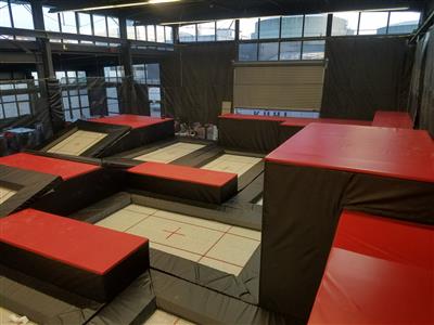 Holland Germany Trampoline Park Finished installation