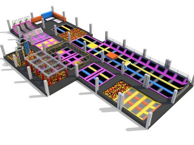 EN71 Standard Trampoline Park Manufacturer