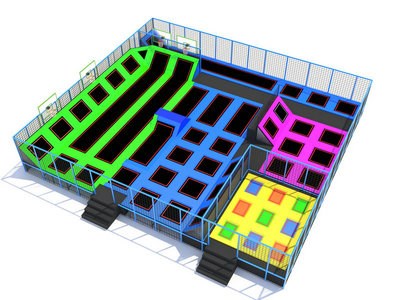 1000 sqm indoor trampoline park