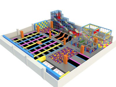 Large indoor trampoline park manufacturer