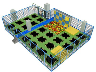 Dubai Hot Sale Outdoor Trampoline Park