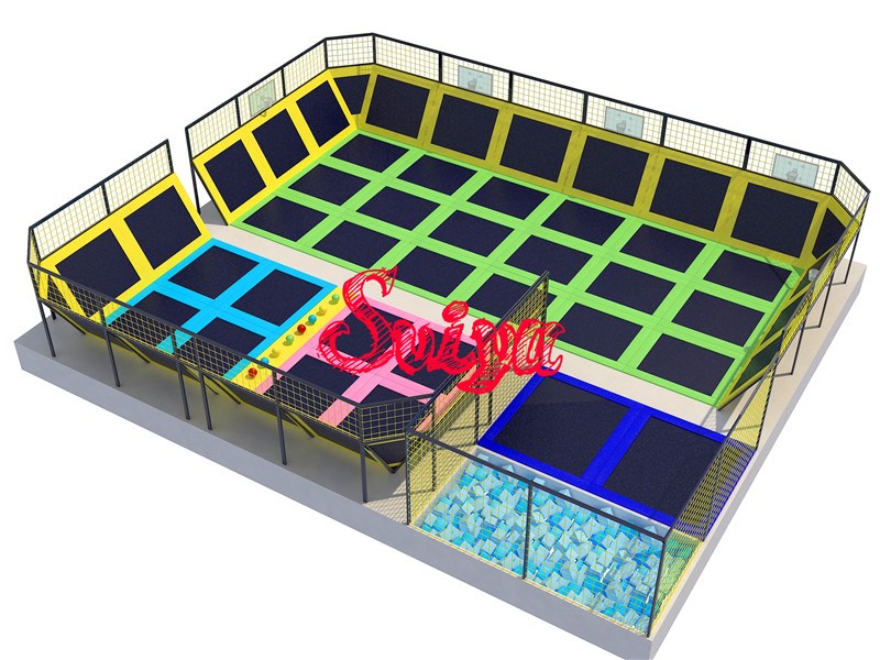 2019 Hot Sale Trampoline Park